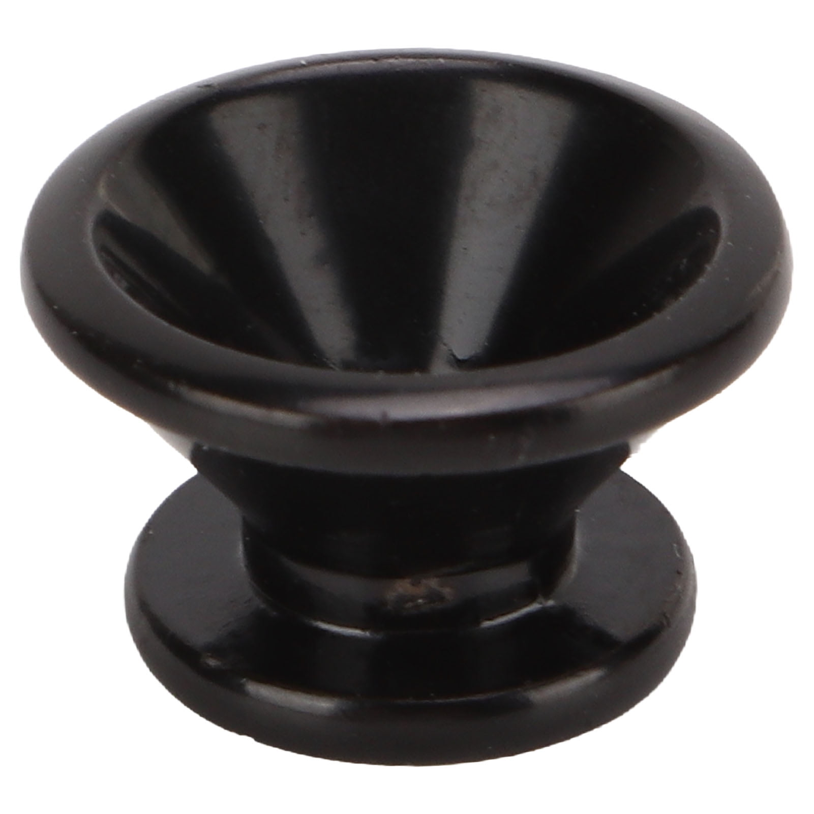 2Pcs Guitar Strap Lock Buttons Metal End Pins Set Mounting Screws Wool Washers Modern Design for