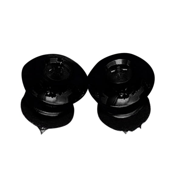 2Pcs Guitar Strap Lock Guitar Strap Button Set Metal Strap Lock Flat Mushroom Head for Acoustic Electric Guitar Ukulele