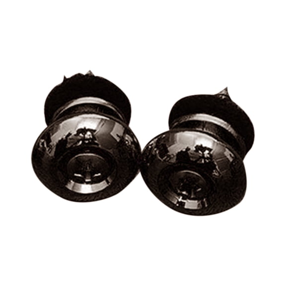 2Pcs Guitar Strap Locks, Metal Guitar Strap Lock Buttons Electric Guitar Strap Locks, Mushrooms Head Guitar Strap Button