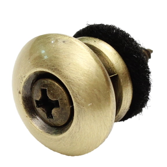 2Pcs Guitar Strap Locks, Metal Guitar Strap Lock Buttons Electric Guitar Strap Locks, Mushrooms Head Guitar Strap Button