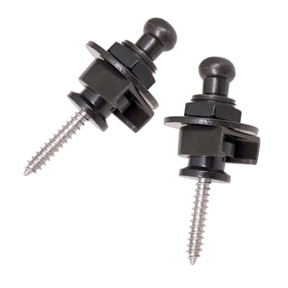 2Pcs Guitar Strap Security Locks Strap Buttons Guitar Hardware Guitar Strap LocksGuitar Pins for Electric Guitars Bass
