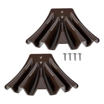 2Pcs Gutter Downspout Diverter Extensions for Rainwater Dispersal Wear Resist Rain Gutter Disperser Water Diverter