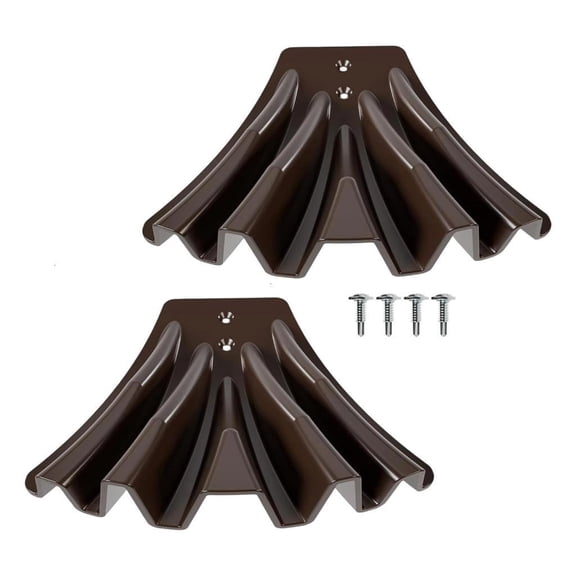 2Pcs Gutter Downspout Diverter Extensions for Rainwater Dispersal Wear Resist Rain Gutter Disperser Water Diverter