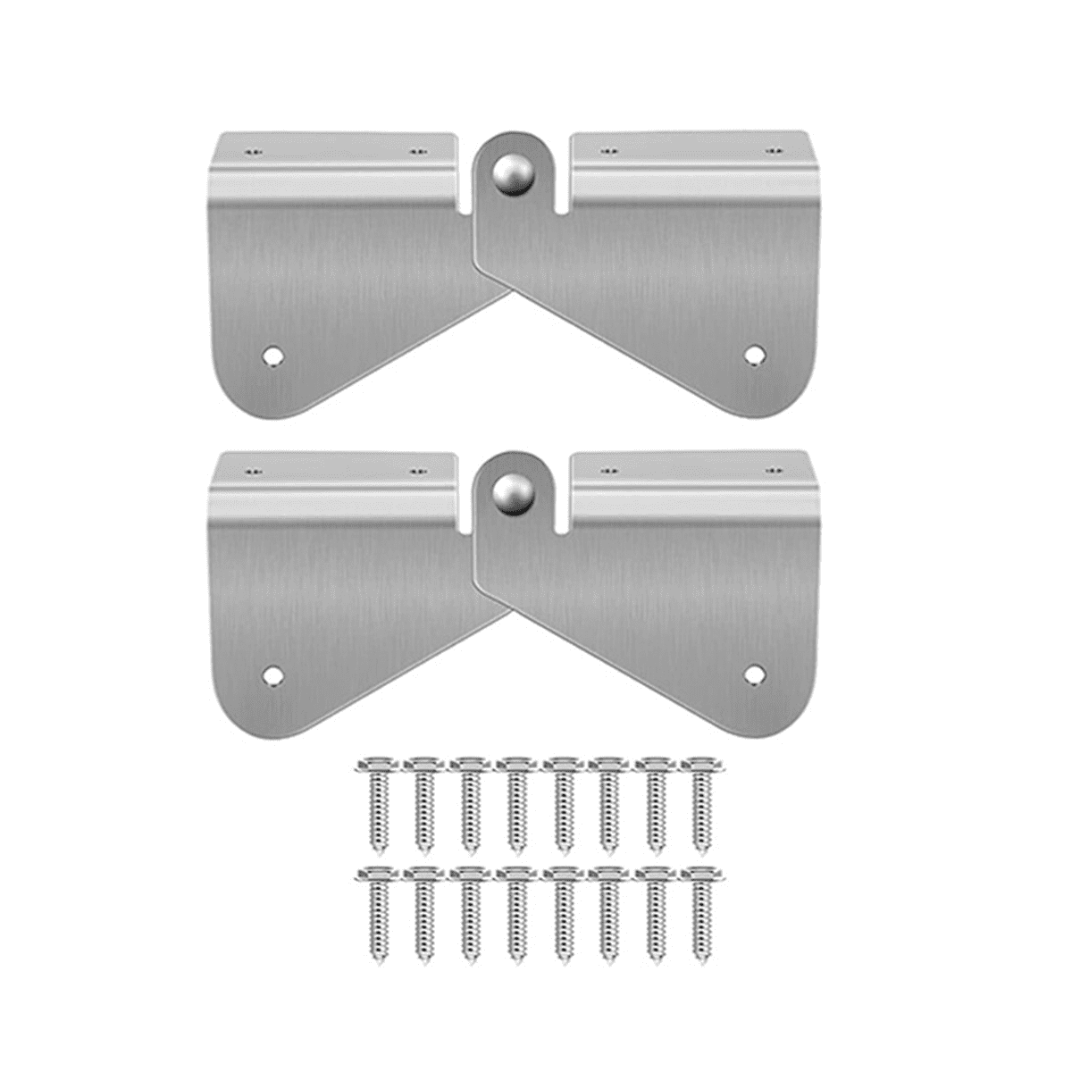 2Pcs Gutter Extension Hinge, Downspout Extension FlipUp Hinge