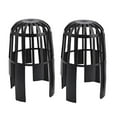 2Pcs Gutter Strainer Drain Filter Guard Roof Downspout Guards Rain Sink