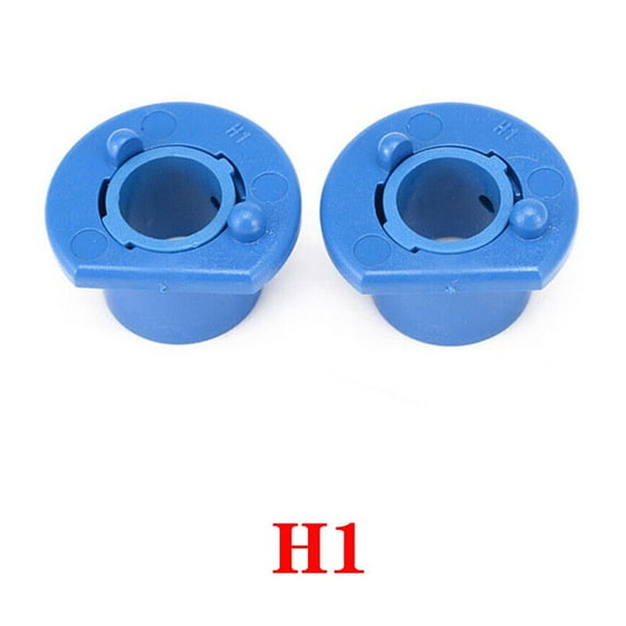 2Pcs H1 H4 Car LED Headlight Lamp Bulb Base Adapter Sockets Retainer Holder Easy Installation Car Light Base
