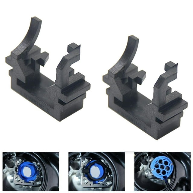 2Pcs H1 Led Headlight Bulb Holders Adapters Socket for ford Focus Fiesta Car Auto High Beam Headlamp Light Base Mount Socket by Coconut Ok