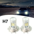 thumbnail image 1 of 2Pcs H7 LED Car Headlight Bulb Kit High/Low Beam 6500K Super Bright Car Headlamp Auto Diode Lamp Automobile Accessories, 1 of 9