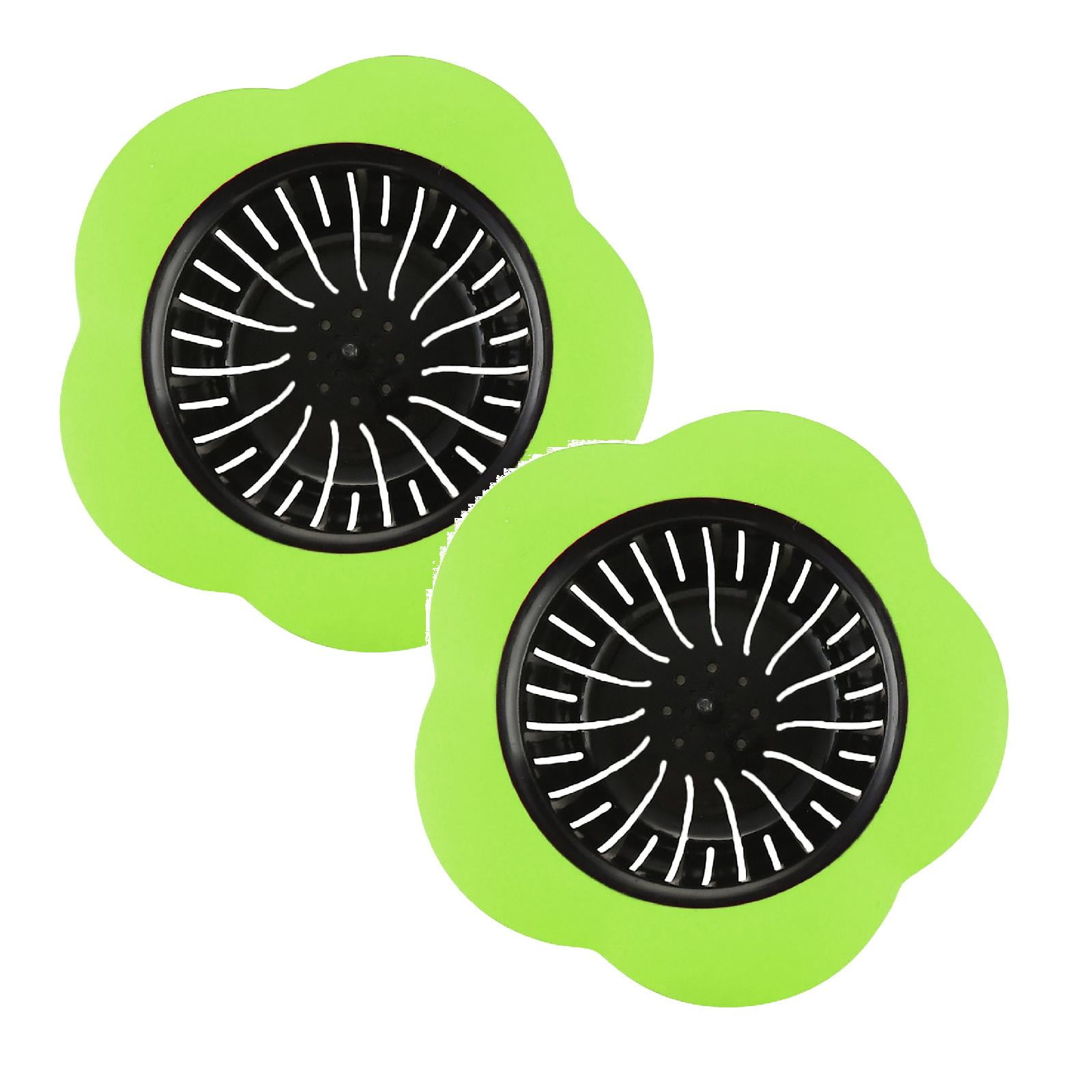 2PCS Hair Catcher Washer Machine Sink Sewer Filter Screen Bathroom