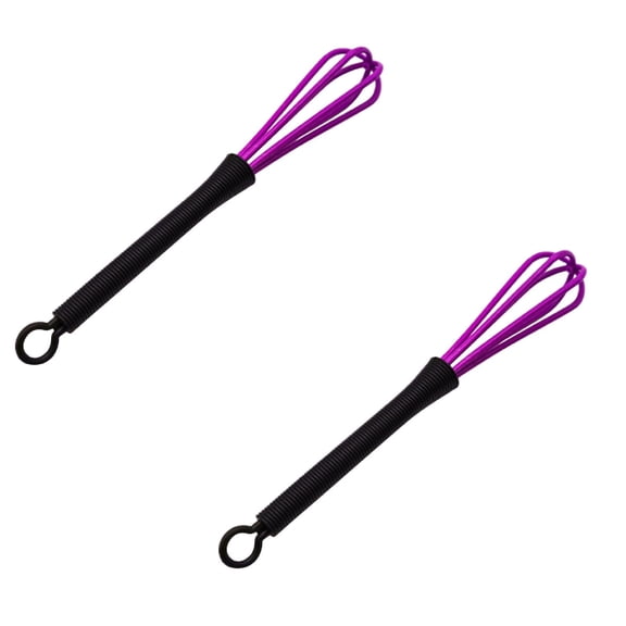 2Pcs Hair Color Whisk Mixer Salon Hair Color Dye Whisk Mixer Stirrer Random Colors Mini Whisk Hair Dye Whisk Mini Whisk for Hair Coloring Color Whipping Egg Beater Home Decor Happy 2026!