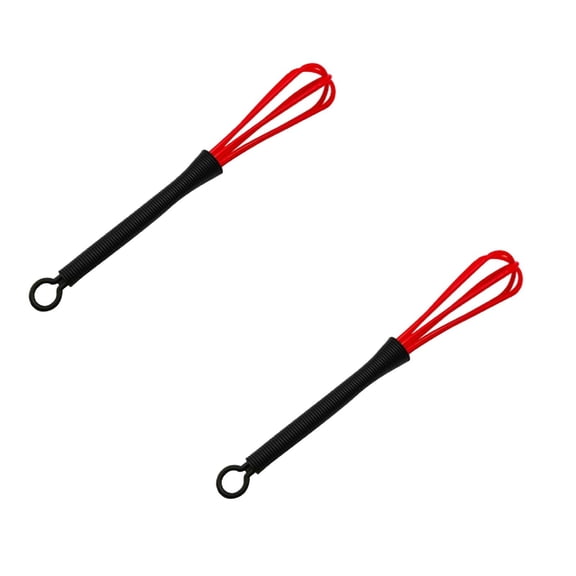 2Pcs Hair Color Whisk Mixer Salon Hair Color Dye Whisk Mixer Stirrer Random Colors Mini Whisk Hair Dye Whisk Mini Whisk For Hair Coloring Color Whipping Egg Beater