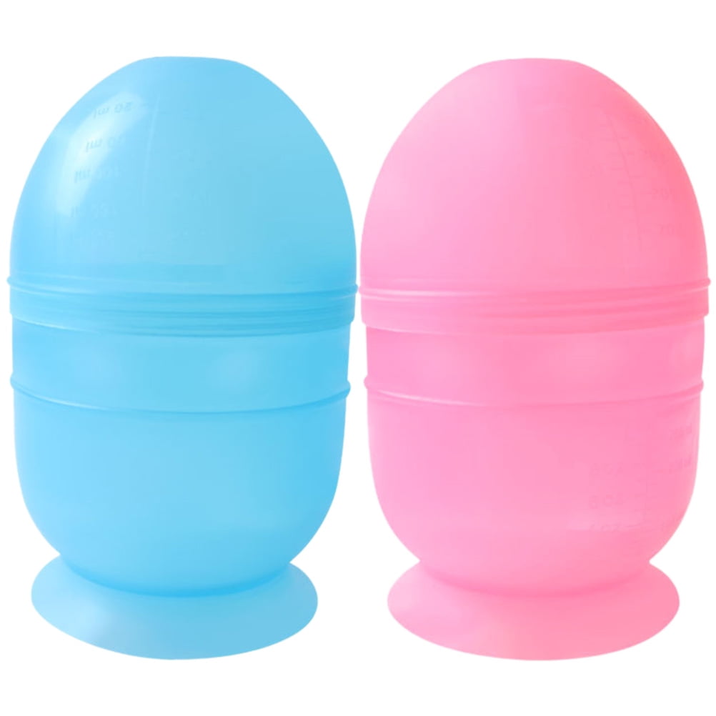 2Pcs Hair Dyeing Shaker Bowls Salon Mixing Cups Hair Dye Bowls with