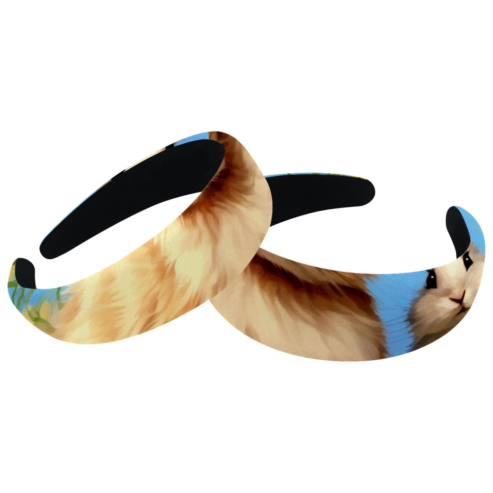 2Pcs Hairbands for Women, Hair Hoop, Daily Use, Yoga, Spa, Parties