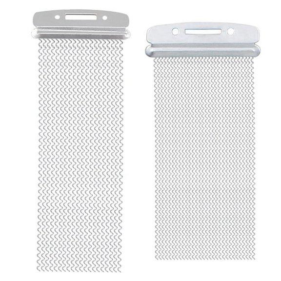 2Pcs Half Design Steel Snare Wire Drum Spring for Children Snare Cajon Box Drums 30 Strand & 20 Strand,2 * Snare Wire,Silver