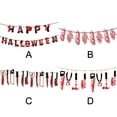 thumbnail image 1 of 2Pcs Halloween Banners Decoration Scary Halloween Party Banner Body Parts, 1 of 7