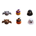 thumbnail image 1 of 2Pcs Halloween Pull Back Cars Funny Pumpkin Bat Ghost Pull Back Toy Halloween Goodie Bag Fillers Playthings -Random Color, 1 of 8