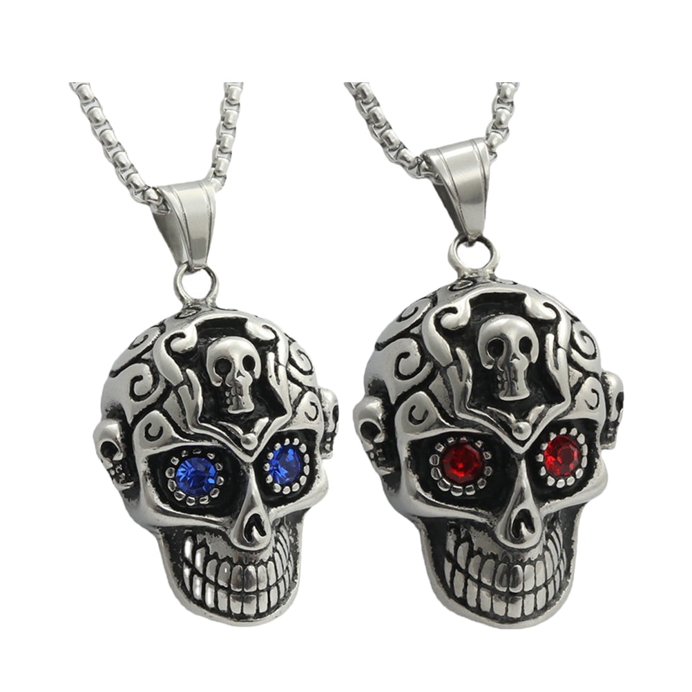 Diamond Skull Pendant - Nuha Jewelers