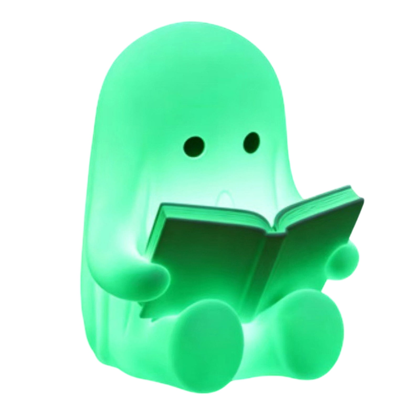 2Pcs Halloween Themed Plastic Decorative Ornament, Mini Ghost Desktop ...