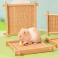 thumbnail image 1 of 2Pcs Hamster Bamboo Mat for Rabbit Bunny Chew Toys Bamboo Bed Mat for Guinea Pig Chinchilla Squirrel Hamster Cat Dog and Small Animal, 1 of 6
