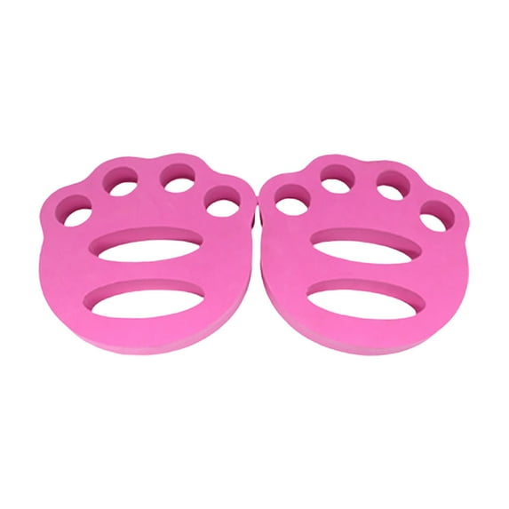 2Pcs Hand Paddles for Swimming Thick Swim Training Equipment for Boy Girl Adults Improves Technique Agility Comfortable Grip for Beginners Water Exercise