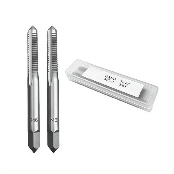 2Pcs Hand Threading Tools M6-M10 Tap Die Set Internal Thread Making Tool