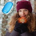 thumbnail image 1 of 2Pcs Hand Warmers Rechargeable,Electric Hand Warmer,Reusable Portable Pocket Heater USB Handwarmers,Gifts for Men,Women,Indoor,Outdoor,Hiking,Skiing,Camping,If You Love Him/Her,Warm Him/Her Up, 1 of 7