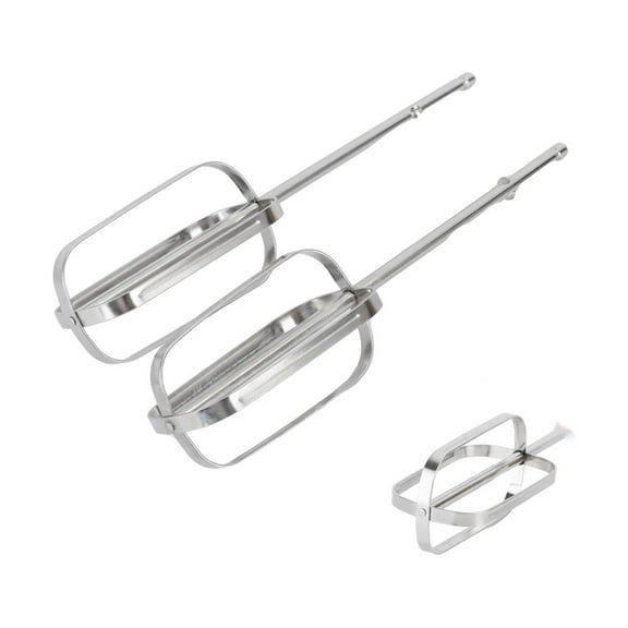 2Pcs Handheld Mixer Attachments,Hand Mixer Replacement Beaters,Hand Mixer Beaters Attachments Compatible with Hamilton Beach Hand Mixers,Hand Mixer Egg Beaters Electric Mixer Whisk Replace Parts
