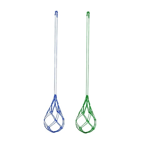 2Pcs Handle Solo Soccer Kick Trainer Soccer Ball Bungee Elastic Training Juggling Net Football Kick Net Football Training