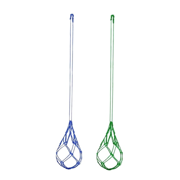 2Pcs Handle Solo Soccer Kick Trainer Soccer Ball Bungee Elastic Training Juggling Net Football Kick Net Football Training