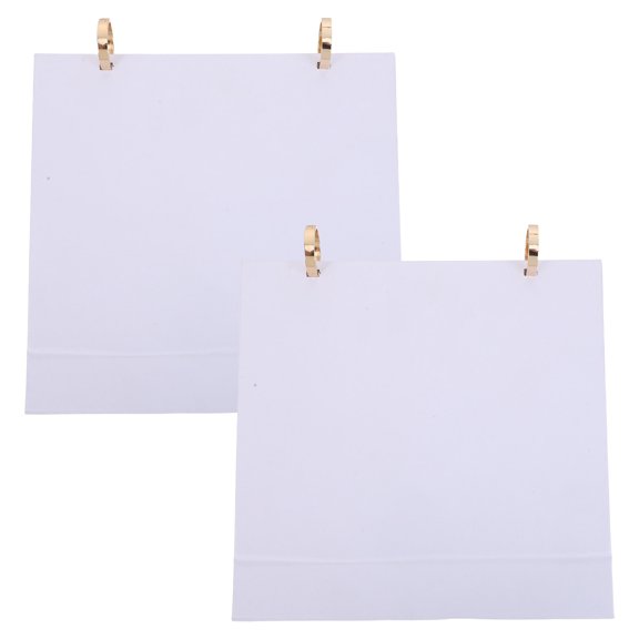 2Pcs Handmade 2026 Desk Calendar Base for Desktop Organizer with Versatile Placement