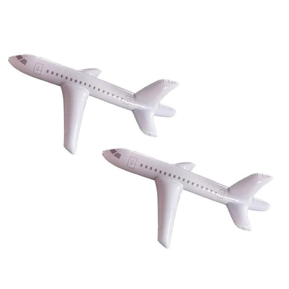 2Pcs Happy 2026! Airplane Inflatable Outdoor with for Inflatable Float Airplane Swimming Education Education Happy 2026!
