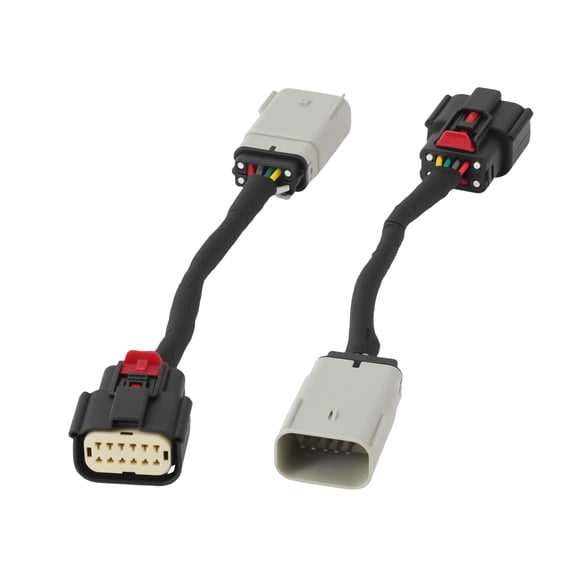 2Pcs Headlight HID to Halogen Wiring Harness Adapter for Dodge Charger 2015-2023, Convert Xenon to Halogen Headlight Assembly