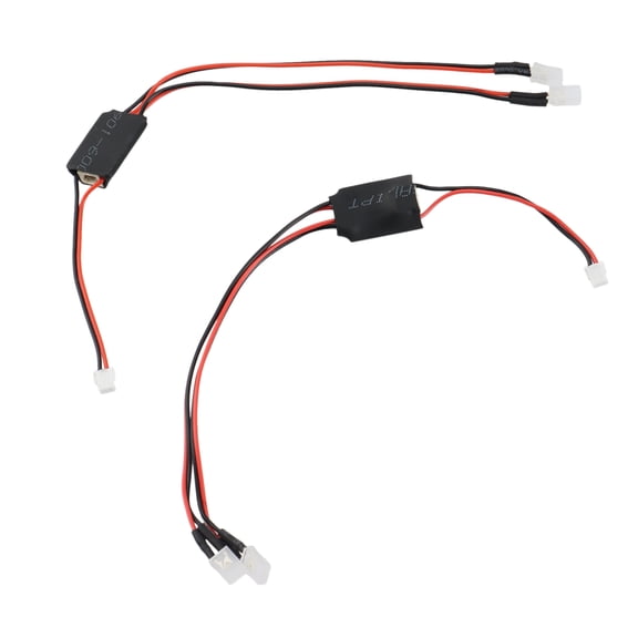 2Pcs Headlight LED Light for HBX 16889 16889A 16890 16890A SG1601 SG1602 1/16 RC Car Upgrade Parts