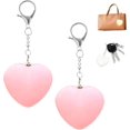 thumbnail image 1 of 2Pcs Heart Purse Glow Heart Light LED Automatic Sensor Form Purse Lamp Mini Touch Activated Handbag Light Portable Night Light for Women Girls Purse Accessories, 1 of 7