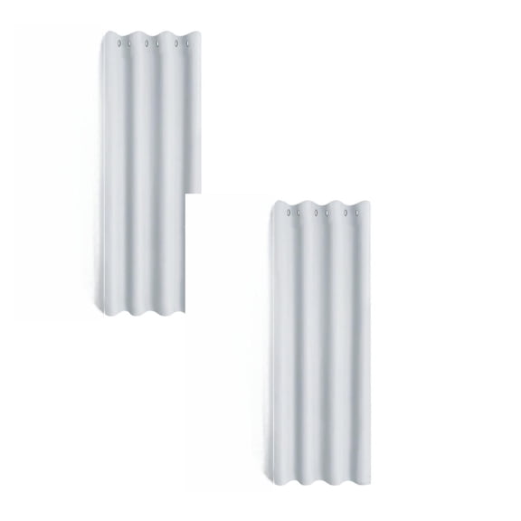 2Pcs Heat Blocking Blackout Thermal Insulated Door Curtain, Privacy Room Separators Divider Wall, 60-70% Soundproof Noise Reducing Doorway Curtains, 52.0x94.9", 1 Panel, Dry Rose