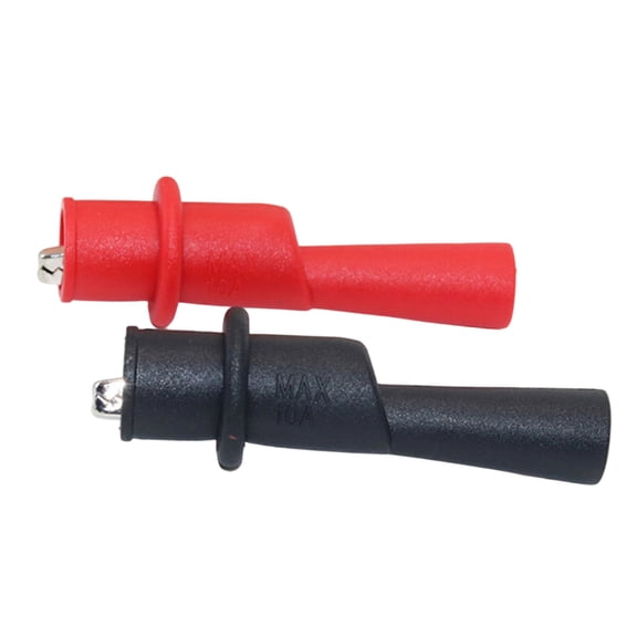2Pcs Heavy Duty Clip Rubber Electrical Clamp Detachable Insulation for Multimeter Accessories