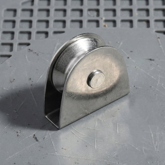 2Pcs Heavy Duty Flagpole Hardware Pulley with Stainless Steel Sheave for Quiet Flag Raising and Long Life