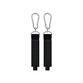 thumbnail image 1 of 2Pcs Heavy Duty Garage Storage Hooks Hangers with Carabiner Clips Multi-Purpose Hanging Straps for Ladder Hose Tools Bags and Equipment, 1 of 6