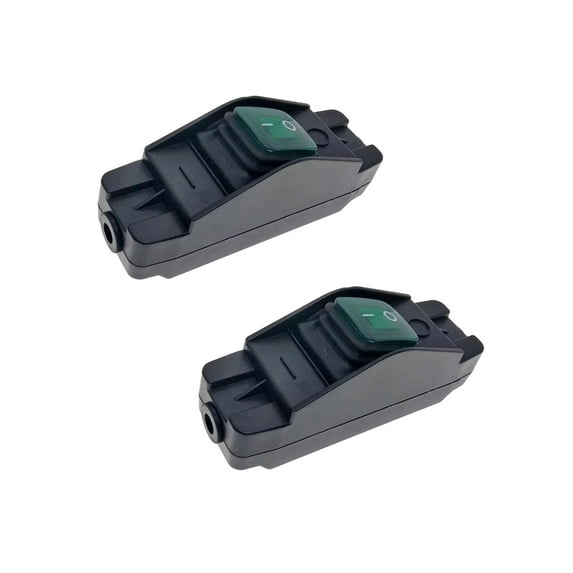 2Pcs Heavy Duty Large Current Inline Cable Rocker Switches Waterproof ...