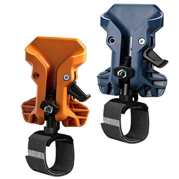 2Pcs Heavy Duty Power Tool Holsters With Auto Locking Mechanism And Secure Waist Mount For Drill Hammer