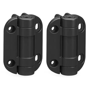 2Pcs Heavy Duty Spring Loaded Hinges Adjustable Tension Nylon Door Hinges Furniture Damper Hardware Easy to Use