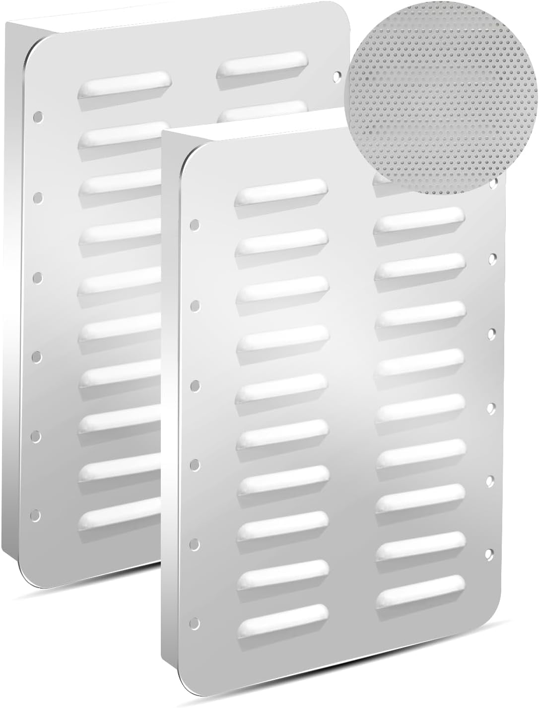 2Pcs Heavy Steel Shipping Container Vent with Screens to Prevent ...