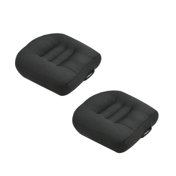 2Pcs Height Increasing Cushion | Adjustable Elevated Seat Pad For Cars Trucks Chairs & Wheelchairs | Your View And Comfort Cushion