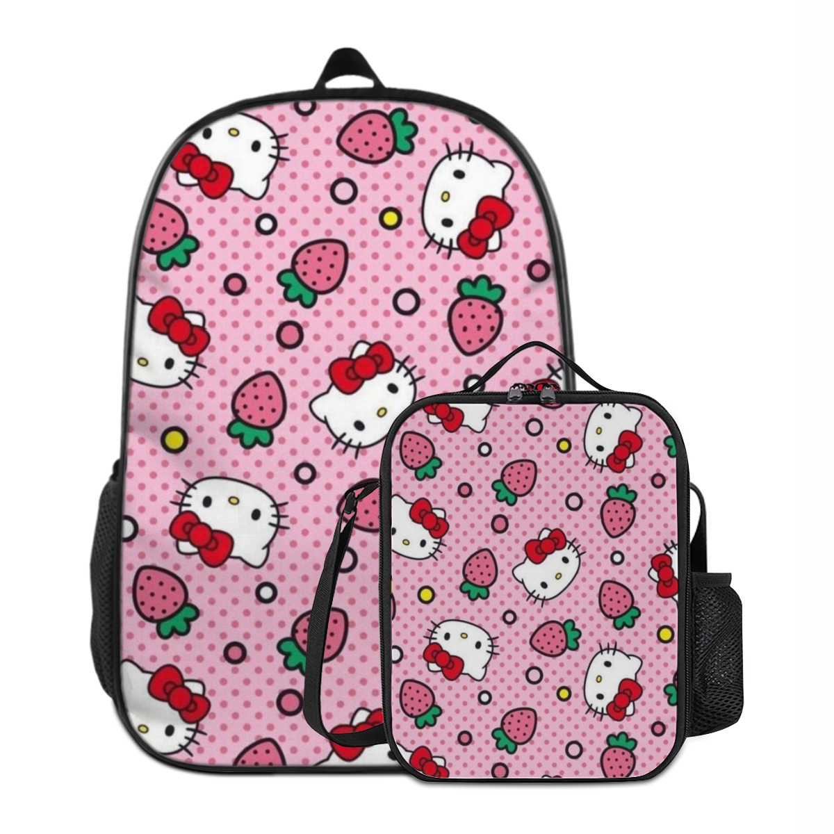 Hello Kitty Backpack For Women & Teens – Small Travel Daypack With Buckle Strap