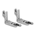 2Pcs Hemmer Foot Industrial Lockstitch Sewing Machine Accessories Flat