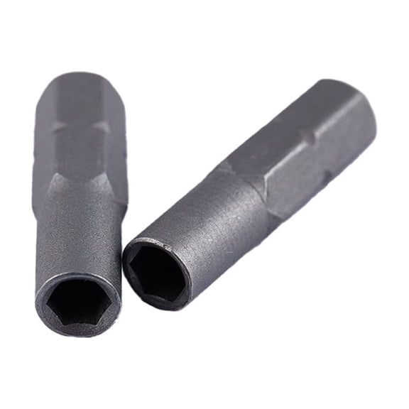 2Pcs Hex Shank Adapter 4mm Bit Socket Holder 1/4Inch Screwdriver Bit Adapter
