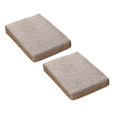 thumbnail image 1 of 2Pcs High Density Foam Seat Cushion With Silicone Base And Secure Straps For Comfortable Long Sitting Chair Support Cushion, 1 of 5