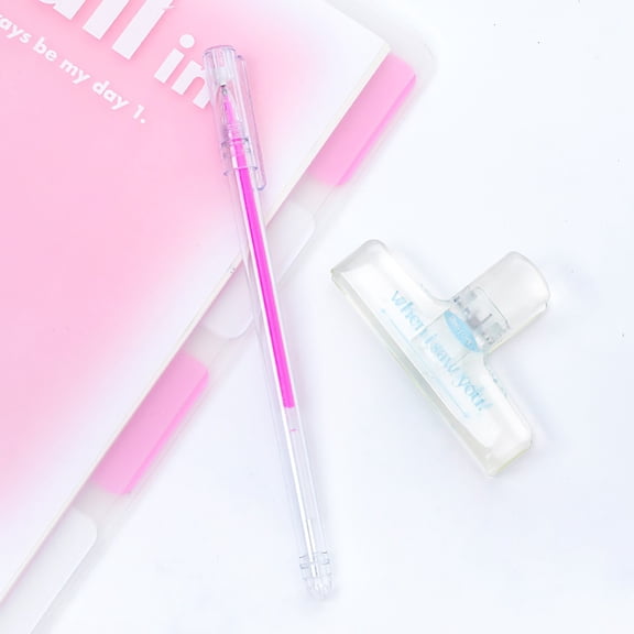 2Pcs High Light Liquid Gel Ink Roller Pen 6Ml Pen Happy 2026!
