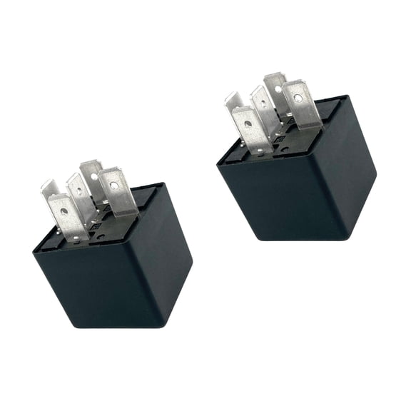 2Pcs Highly power Relays 12V 40A 5 Terminals Car Automotive Relays for Starter Circuit Control Electrical Equipment