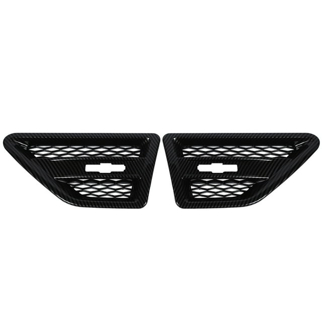 Jeep Tj Hood Vent Motoforti Pair Hood Side Air Vent Cover Bezels